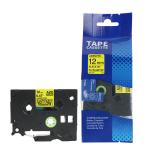 Taśma laminowana AZe-C31 zamiennik Brother TZe-C31 12 mm żółta/czarny 5 m